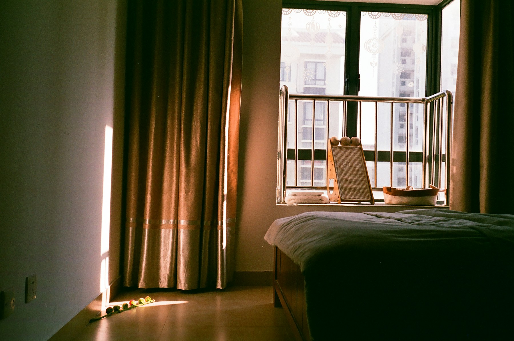Morning light through a quiet room